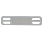 Panduit - Marker Plate, 316 SS, 4 Hole, 1.7" x .38
