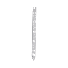Panduit - Vertical Cable Manager Panel, 45RU, Whit
