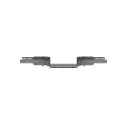 Panduit - Formed Tee Fitting 4" H x 12" W, Black