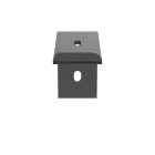 Panduit - Cantilever Bracket 4", BL, Panduit Wire