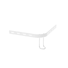 Panduit - Radius Intersection 90 Brackets, 4" H, W