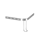 Panduit - Radius Intersection 90 Brackets, 6" H, E