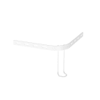 Panduit - Radius Intersection 90 Brackets, 6" H, W