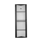 Panduit - Single Hinged Door, Perforated, 600x42RU FlexFusion? Cabinet. Black