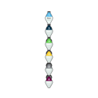 Panduit - ODF Spool - 6-pack color coordinated kit