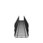 Panduit - Wire Basket 6" H x 6" W, Black Powdered