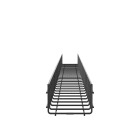 Panduit - Wire Basket 4" H x 6" W, Black Powdered
