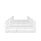 Panduit - Wire Basket 6" H x 18" W, White Powdered