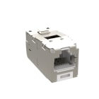 Panduit - Module jack Mini-Com? STP RJ45 Cat 6,TG,blindé,Blanc,Qté:1