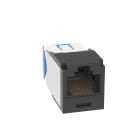 Panduit - Module jack Mini-Com? UTP RJ45 Cat 6A TG, résistant à la corrosion, noir,Qté:1