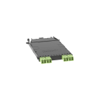 Panduit - OM5 HD Flex Cassette, 6-Port, 4-to-1 Con
