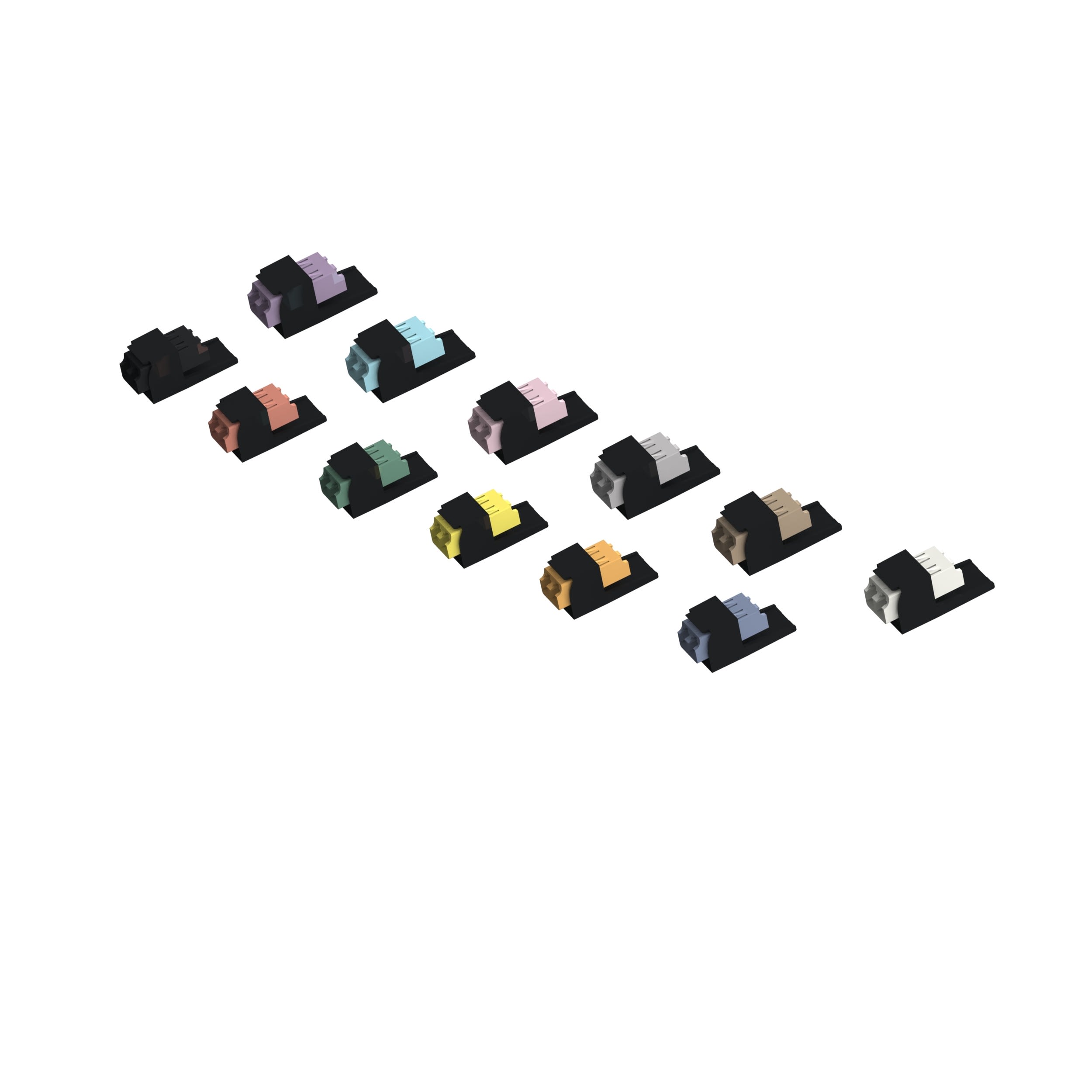 Panduit - LC SR/SR DUPLEX (OR) NON-KEYED ADAPTER,