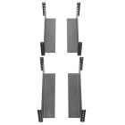 Panduit - 2-Post Rack-Mount Adapter Kit for Rack-M