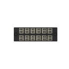 Panduit - FAP w/12 LC Dupl mm Adapters EI (Zirc)