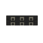 Panduit - FAP w/6 SC Simplex MM Adapters EI (Zirc)