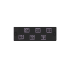 Panduit - 6 Positon Keyed/Std (G-Violet) Duplex LC