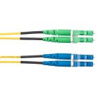 Panduit - OS2 2f 1.6mm PC OFNR LC/APC to LC Duplex