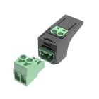 Panduit - Minicom Power Connector Module, Green Co