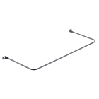 Panduit - STRAIN RELIEF BAR, EXTENDED 7" DEPTH, BL