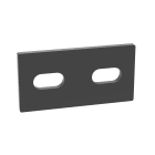 Panduit - Wire Basket 2-Hole Sweeping Splice Bar,