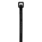 Panduit - Collier serrage Pan-Ty;99X2,5mm;PA 6.6 noir nylon recyclé (PIR) Cdt1000 sachet