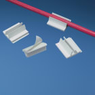 Panduit - Clip adhésif pour cable de diamètre 5,6-7,7mm max;PVC;Naturel;Cdt.100