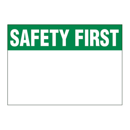 Panduit - 4" X 6" Component with Green SAFETY FIRS