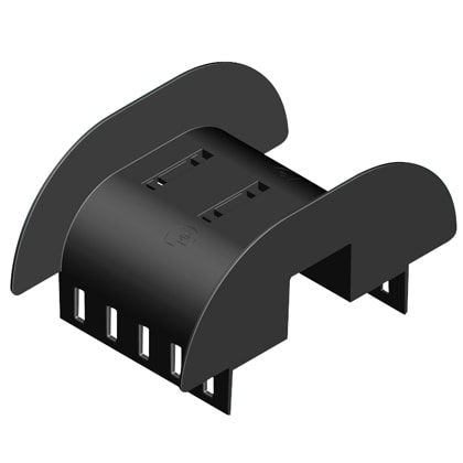 Panduit - Cable Management Double Waterfall Base