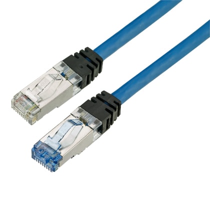 Panduit - Keyed Copper Patch Cord, Cat 6A, Blue S/