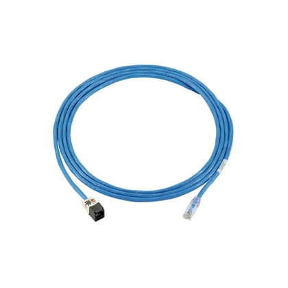 Panduit - Zone Cord, Cat 6A FTP Solid LSZH White C