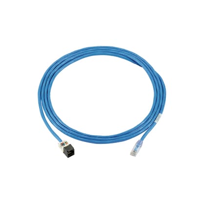 Panduit - Zone Cord, Cat 6A FTP Solid Riser Blue C