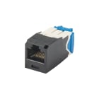Panduit - Module jack avec cadre de montage Mini-Com? UTP RJ45,Cat 6A,TG,Noir,Qté:1