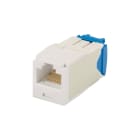 Panduit - Module jack avec cadre de montage Mini-Com? UTP RJ45,Cat 6A,TG,Blanc,Qté:1