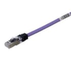 Panduit - Copper Patch Cord, Cat 6A, Violet S/FTP