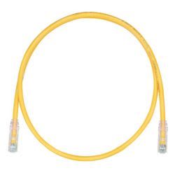 Panduit - Copper Patch Cord, Cat 6, Yellow UTP Cab