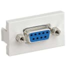 Panduit - 1/3 Insert, 9-Pin Female/Female Coupler,