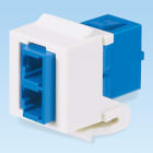 Panduit - NK LC Duplex Adapter Module, EI, Ceramic