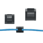 Panduit - Clip de cable adhésif;pour diamètre de 4,8 mm max;P.A 6.6; Noir;Cdt.1000
