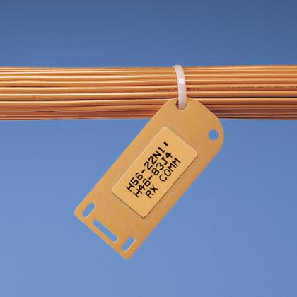 Panduit - Self-Laminating Cable Marker Holder, 3"x