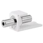 Panduit - Stereo Coupler, 3.5mm, White