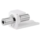 Panduit - Stereo Coupler, 3.5mm, Electric Ivory