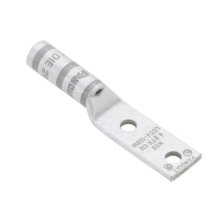 Panduit - Copper Compression Lug, 2 Hole, 450 kcmi