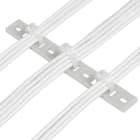 Panduit - Plaque multi-Attaches à visser;4 faisceaux;139,4mm;vis M5;PA 6.6 Naturel;Cdt100