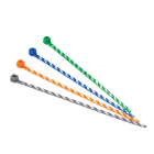 Panduit - Collier serrage Pan-Ty;99X2,5mm;PA 6.6 rayé gris/blanc (-60°C à 85°C);Cdt:50 (sa