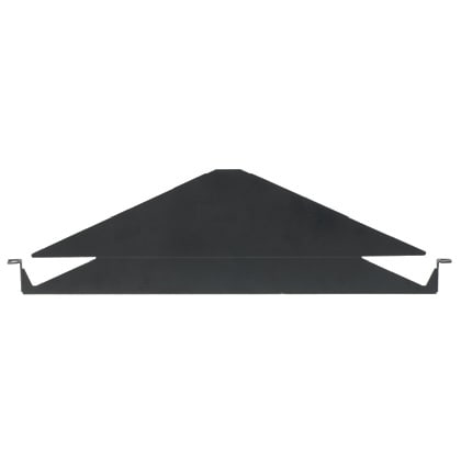 Panduit - Patch Panel Cover Plate, Angled, black