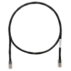 Panduit - Copper Patch Cord, Cat 5e, Black UTP Cab