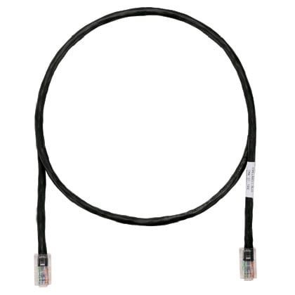 Panduit - Copper Patch Cord, Cat 5e, Black UTP Cab