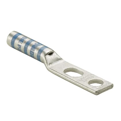 Panduit - Copper Compression Lug, 2 Hole, #4 - #3