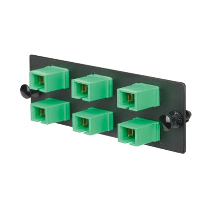 Panduit - FAP w/3 SC Duplex SM Adapters (AG) Zirco