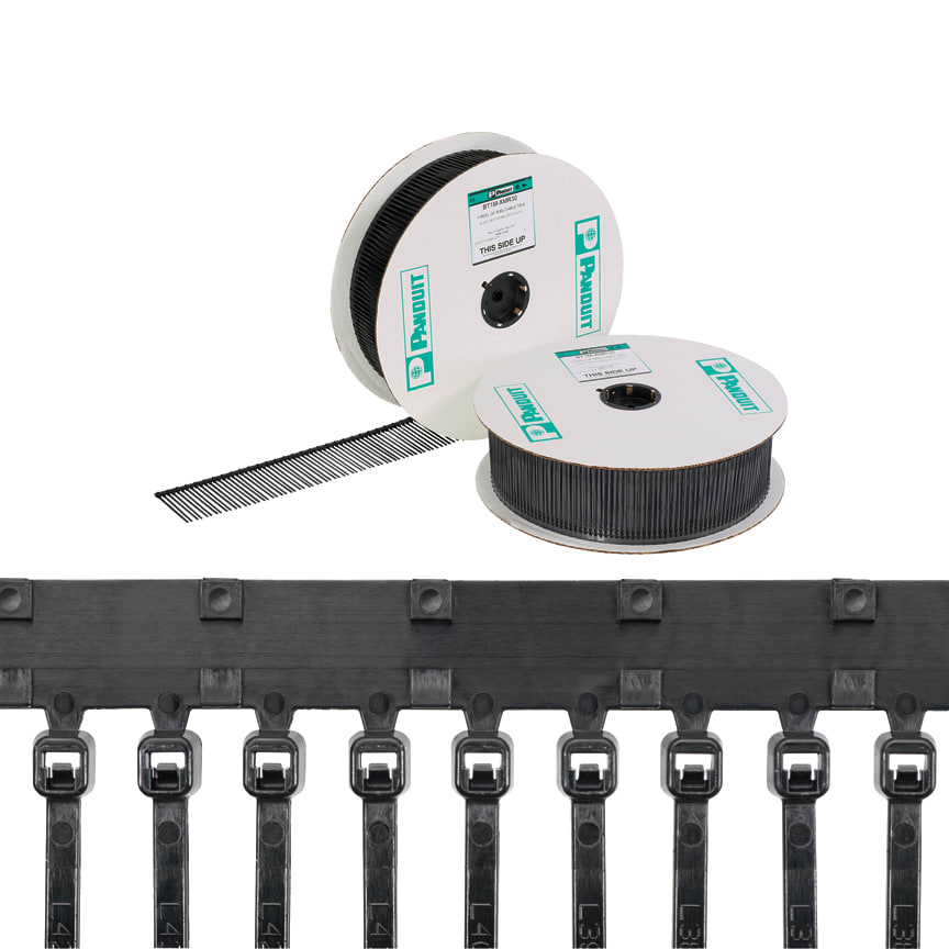 Panduit - Cable Ties on Reel, 5.6L (142mm), Miniat